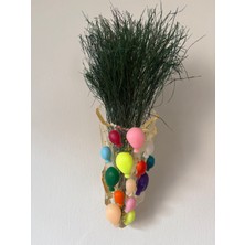 Pelince - Balkon Duvar Süsü, Uçan Balon Model - Askılı Balkon Vazosu - Duvar Çiçekliği - Epoksi Döküm