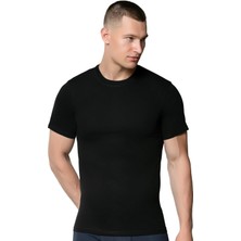 Gümüş 4008 6'lı Paket Erkek Penye Renkli Sıfır Yaka Atlet