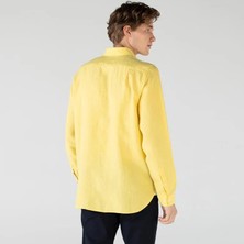 Lacoste Slim Fit Keten Gömlek