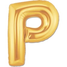 Shop Nova P Harf Folyo Balon Altın Renk  40 Inç