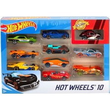 54886 Hot Wheels 10'lu Araba Seti - Karışık Asorti