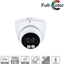Dahua 2mp Dome 2.8mm DH-HAC-HDW1209TQP-A-LED 4in1 Güvenlik Kamerası Full Color