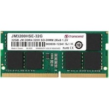 Transcend 32GB Ddr4 3200MHZ  Notebook Ram  JM3200HSE-32G