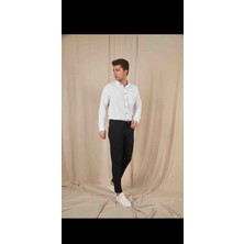 Erkek Slim Fit Yeni Sezon Jogger Pantolon Likralı