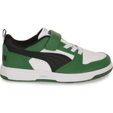 Puma Beyaz Erkek Çocuk Yürüyüş Ayakkabısı 39741905-PUMA Rebound V6 Lo Ac+ Ps