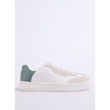 Armani Exchange Beyaz - Yeşil Kadın Sneaker XDX181