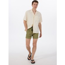 Boss Haki Erkek Şort Mayo Amur