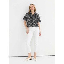 Selen Standart Siyah Kadın Ceket 25YSL1484