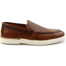 Taba Leather Erkek Loafer Ayakkabı E01395425640