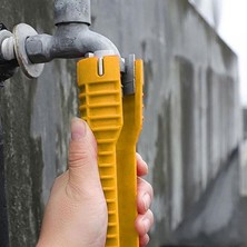 Açık Mavi Tarzı Banyo Lavabo Musluk Tesisat Boru Tamir Seti Mutfak Montaj Aracı (Yurt Dışından)