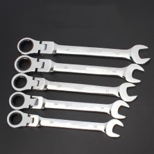 8mm Tarzı Ayarlanabilir Ratchet Anahtar ile Hareketli Başlık, Çift (Yurt Dışından)