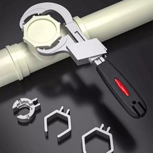 1 Takım Tarzı Evrensel Ayarlanabilir Çift Uçlu Anahtar Çok Fonksiyonlu Banyo Anahtarı Alüminyum Alaşımlı Açık Uçlu Ispanyol Banyo Onarım El Aracı (Yurt Dışından)