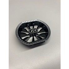 Seat Ibiza 2009-2017 Siyah Fr-Gümüş Havalndırma Menfezi 4 Adet HM1005-1