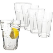 Parti Adresi Mika Plastik Bardak Şeffaf Meşrubat Bardağı 350 ml 20'li 