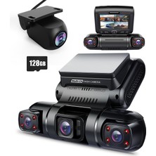 Pruveeo D90-4CH Fhd Wi-Fi Gps + 128GB Sd Kart