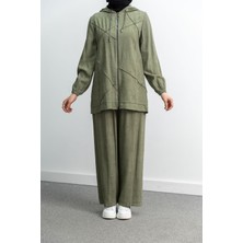 Letafet 5027 Ceketli Pant. Takım - Haki