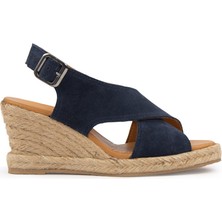 Pegia Dolgu Topuk Espadril Sandalet DG6040