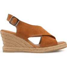 Pegia Dolgu Topuk Espadril Sandalet DG6040