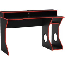 Siyah Çalışma Masası Wellplay 130X59 cm