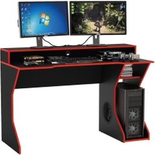 Siyah Çalışma Masası Wellplay 130X59 cm