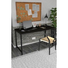 Martina Çalışma Masası | Siyah | 140 cm Boy - 60CM En
