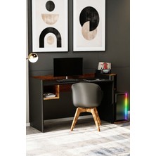 Çalışma Masası 155X60CM Yan Konsollu Çalışma Masası | Masa | Oyuncu Masası | Ofis Masası | Masa