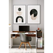 Çalışma Masası 155X60CM Yan Konsollu Çalışma Masası | Masa | Oyuncu Masası | Ofis Masası | Masa