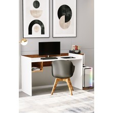 Çalışma Masası 155X60CM Yan Konsollu Çalışma Masası | Masa | Oyuncu Masası | Ofis Masası | Masa