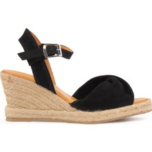 Pegia Dolgu Topuk Espadril Sandalet DG6039