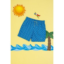 U.s. Polo Assn. Erkek Çocuk Indigo Deniz Şortu 50309624-VR028