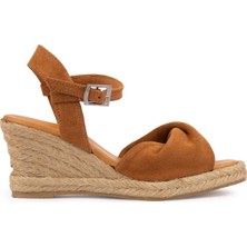 Pegia Dolgu Topuk Espadril Sandalet DG6039