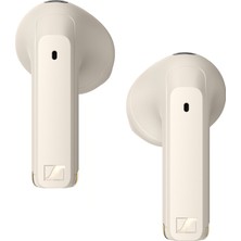 Sennheiser Accentum Open True Wireless 11 mm Dinamik Sürücü, 28 Saat Pil Ömrü, Ipx4 Su Sıçramalarına Dayanıklı, Kablosuz Kulak İçi Kulaklık – Krem