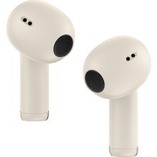 Sennheiser Accentum Open True Wireless 11 mm Dinamik Sürücü, 28 Saat Pil Ömrü, Ipx4 Su Sıçramalarına Dayanıklı, Kablosuz Kulak İçi Kulaklık – Krem