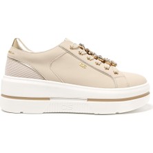 Kadın Sneaker ( Günlük) 185550DM Donna Serena Tomaıa 5550DM Beige Platino