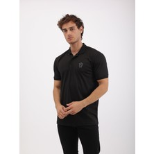 Erkek Regular Fit Polo Yaka Interlok T-Shirt