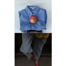 Metalik Detaylı Kırmızı Kadın Topuklu Ayakkabı