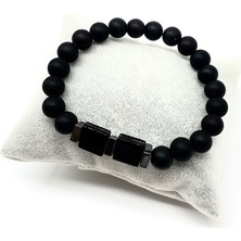 Yüksek Kalite Sertifikalı Oniks Doğal Taş Bileklik > Doğal Taş Hediyeli