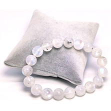 Ayın Işığında: Unisex Ay Taşı Doğal Taş Bileklik