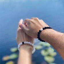 A+ Kalite | Aşkın Ahengi: Yin Yang Sevgili Bilekliği > Sertifikalı - Handcrafted