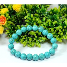 Sevgi Sembolü | Firuze Taşı Doğal Taş Bileklik > Sertifikalı - Handcrafted