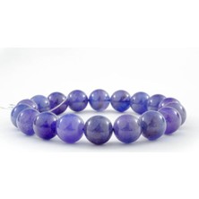 Saf Zerafet: Unisex Kaliteli Orijinal Tanzanit Doğal Taş Bileklik