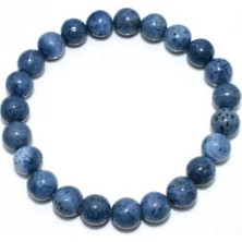 Mavi Denizlerin Zerafeti: Unisex Doğal Taş Bileklik