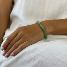 A+ Kalite | Aventurin Doğal Taş Bileklik > Sertifikalı
