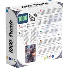 Soi Craft 1000 Parça Puzzle Motorlu Kız Japonya 1980