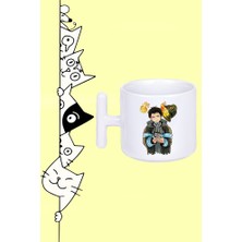 Anime Fire Force Shinra Kusakabe Karakter Tasarım Baskılı Beyaz T Sap Kupa Bardak