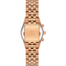 Davıd Guner Rose Kaplamalı Rose Kadranlı Kadın Kol Saati DG-8340LA-C5