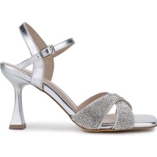 Tamer Tanca Kadın Hakiki Deri Lame Topuklu Ayakkabı 1065 036 Bn Ayk Y25 Lame