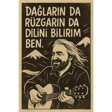 Volkan Konak 6lı Poster Seti 20X30 Uv Baskı Mdf Poster