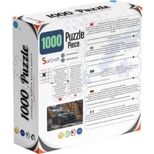 Soi Craft 1000 Parça Puzzle Black Bmw