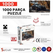 Soi Craft 1000 Parça Puzzle Black Bmw